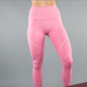 pink alphalete leggings